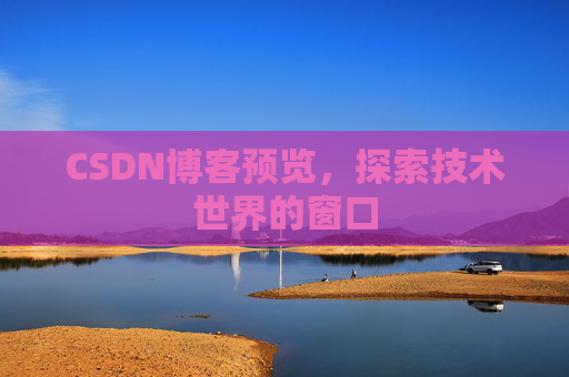 CSDN博客预览，探索技术世界的窗口